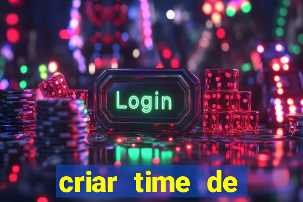 criar time de futebol simulador